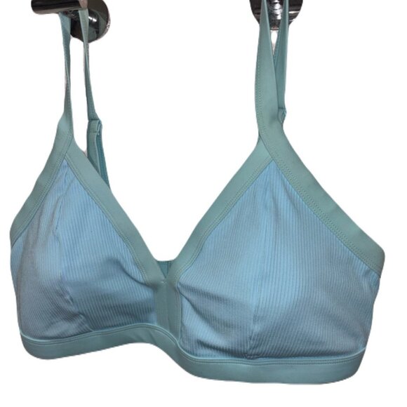 Forever 21+ Turquoise Bikini Top Brand New! - Picture 1 of 5